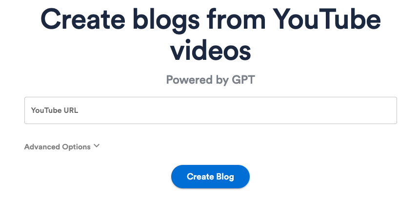 VideotoBlog